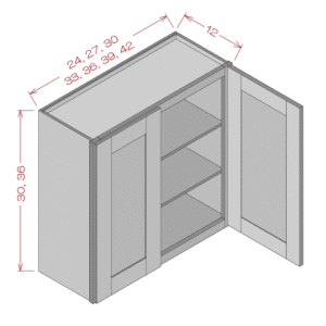 Home 42" height single door wall cabinet (copy)